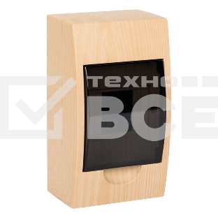 Щит распределительный навесной EKF pb40-n-4-light ЩРН-П-4 светлое дерево IP41 PROxima