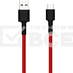 Кабель USB Xiaomi Mi Braided USB Type-C Cable SJX10ZM 100см красный, фото2