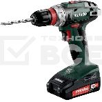 Дрель-шуруповерт Metabo BS 18 Quick 602217500, Аккумуляторный, 18В, 2 АКБ, Кейс, фото3