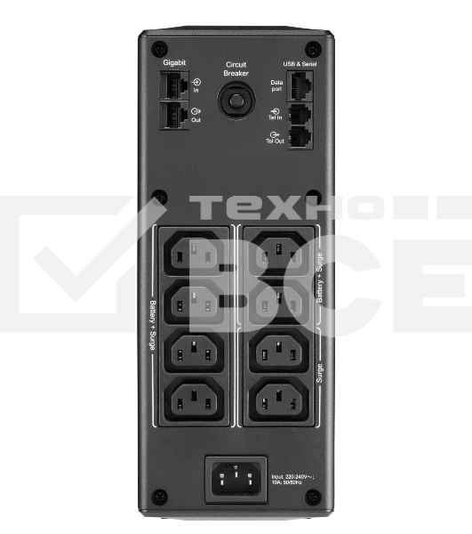 Источник бесперебойного питания APC Back-UPS Pro BR 1300VA/780W