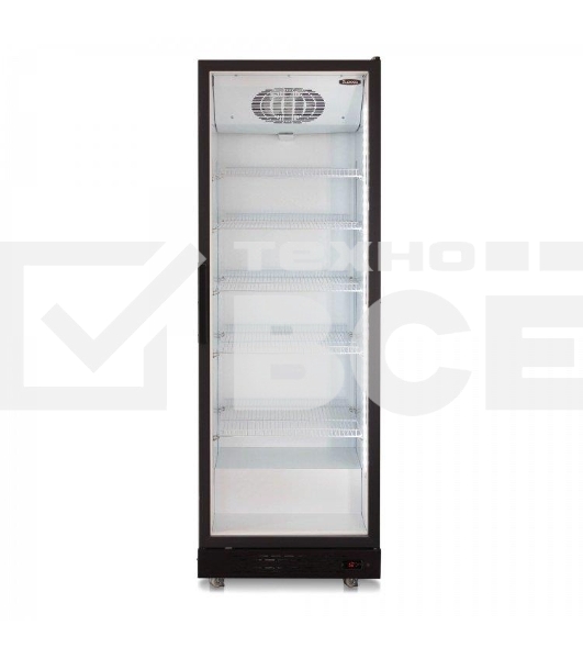 Холодильная витрина Бирюса Б-B600DU черный однокамерный 567 л