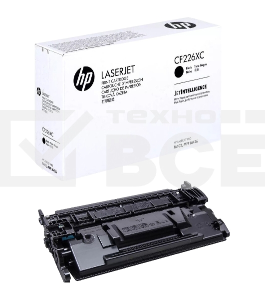 Контрактный Картридж лазерный HP 26X Contractual High Yield Black Original LaserJet Toner Cartridge