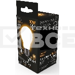 Лампа светодиодная Gauss 10Вт цок.:E27 шар 220B 2700K св.свеч.бел.теп. A60 (упак.:10шт) (102202110), фото5
