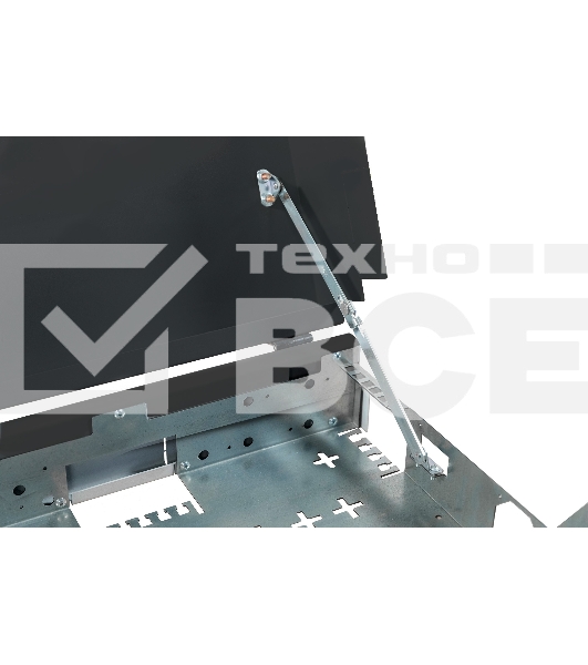 Шкаф коммутационный NTSS (NTSS-SOHO5U-BL) настенный 5U 520x140мм пер.дв.стекл несъемн.бок.пан. 80кг черный