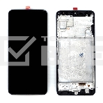 Дисплей для Samsung Galaxy A22 SM-A225F в сборе с тачскрином и рамкой (INCELL) черный, фото2