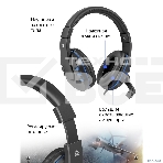 Гарнитура Defender GAMING WARHEAD G-160 BLACK/BLUE, фото24