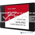 Накопитель SSD WD Red SA500 WDS500G1R0A, 500Gb, SATA III, 2.5
