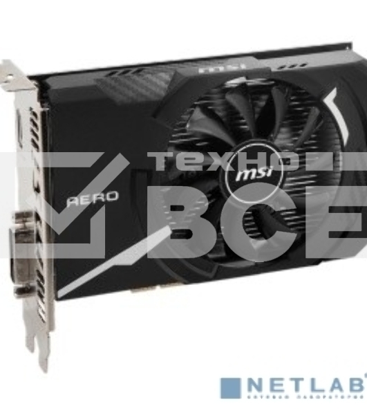 Видеокарта MSI PCIE16 GT1030 2GB GDDR4 GT 1030 AERO ITX 2GD4 OC