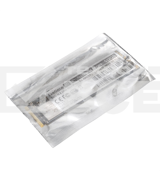 Накопитель SSD ExeGate NextPro+ KC4000TP512, 512Gb, M.2 2280, PCIe 4.0 x4, NVMe, R/W 5000/3600
