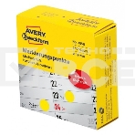 Этикетки самоклеящиеся Avery Zweckform 3856 диаметр 19 мм, 250 шт, универсальная, 70 г/м2, желтый (упак.:1рул), фото 1
