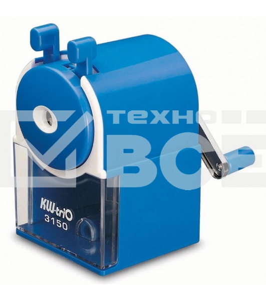 Точилка для карандашей механическая Kw-Trio 315A 1 отверстие пластик ассорти