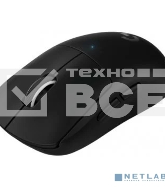Мышь беспроводная Logitech G PRO X SUPERLIGHT черный, 25600 dpi, радиоканал, USB, кнопки - 5