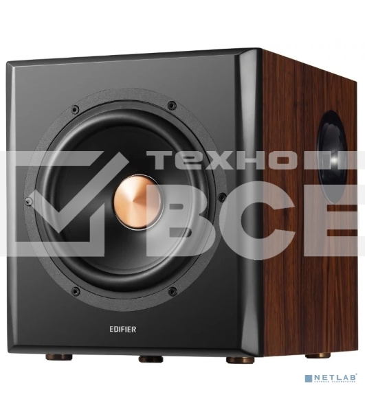 Колонки Edifier S360DB Brown (2.1,70W RMS, дерево, Bluetooth 4.1,ДУ)