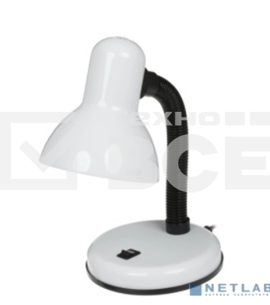 Светильник UF-301 С01 настол. 230В 60Вт бел. Ultraflash 12354