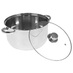 Кастрюля WEBBER BE-159/2 из нерж стали со стеклянной крышкой (d=24; 5.8 л) (8), фото3