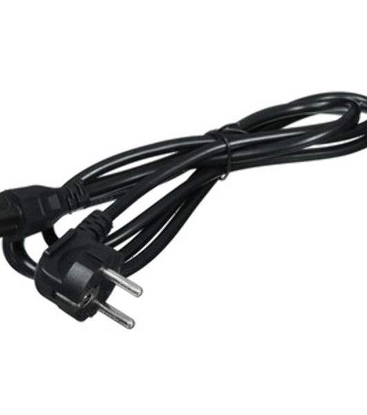 Кабель питания GoPower евровилка CEE 7/7-IEC 320 C5 1.8м ПВХ 0.75мм черный (1/10/160)