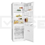 Холодильник Atlant ХМ-6021-080 серебристый двухкамерный 225/101л морозилка снизу, фото4