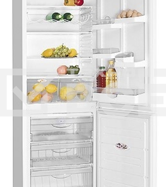 Холодильник Atlant ХМ-6021-080 серебристый двухкамерный 225/101л морозилка снизу