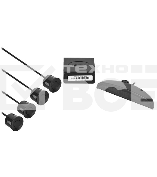 Парковочный Радар Digma DCK-100 4 датчика 22мм черный