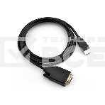Кабель-адаптер ORIENT C702, HDMI M --> VGA 15M, длина 1.8 метра, черный, фото5