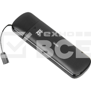 Модем ZTE MF833 2G/3G/4G USB Firewall +Router внешний черный
