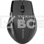 Мышь беспроводная Defender Accura MM-365 черный, 1600 dpi, радиоканал, USB, кнопки - 6, фото 1