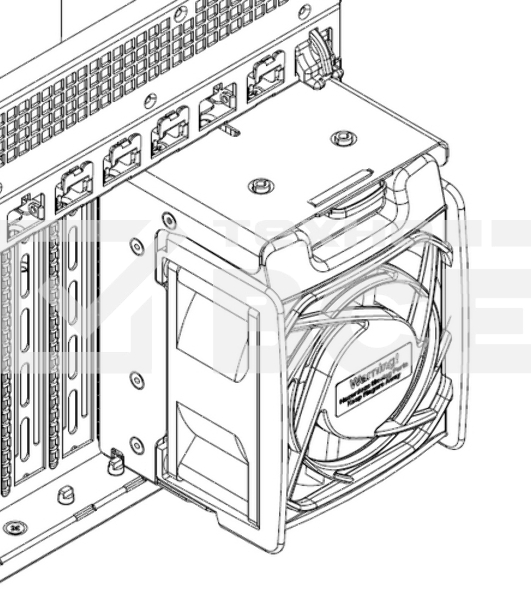 Набор охлаждения Supermicro SC747B X10 Passive GPU Kit