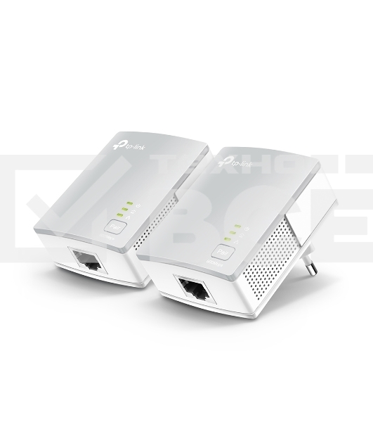 Сетевой адаптер TP-Link TL-PA4010KIT AV600 Nano Powerline Ethernet Adapter Starter Kit, Ultra Compact Size, 500Mbps Powerline Datarate,10/100Mbps Fast Ethernet, HomePlug AV, Green Powerline,Plug and Play, Twin Pa