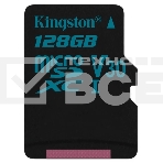 Флеш карта microSDHC 128GB microSDXC Kingston <SDCS2/128GB> Class10 UHS-I Canvas Select up to 100MB/s с адапт., фото6