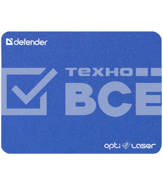 Коврик Defender Silver opti-laser (220х180х0.4) для оптических и лазерных мышей (ассорти)