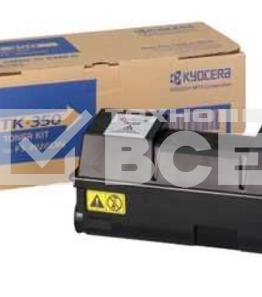 Картридж лазерный Kyocera TK-350B (1T02J10EU0/1T02LX0NL0/1T02LX0NLC) черный для FS-3920DN/3040MFP/3140MFP/ 3040MFP+/3140MFP+/3540MFP/3640MFP 15000 стр