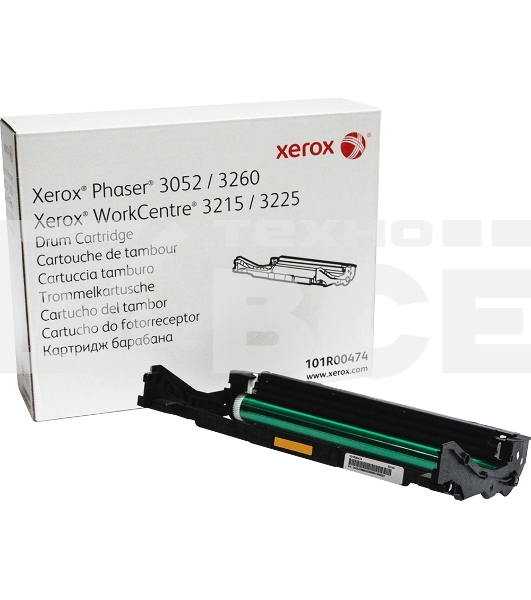 Драм-картридж Xerox 101R00474 черный для Xerox Phaser 3052/3260/WC 3215/25 10000 стр.(Channels)