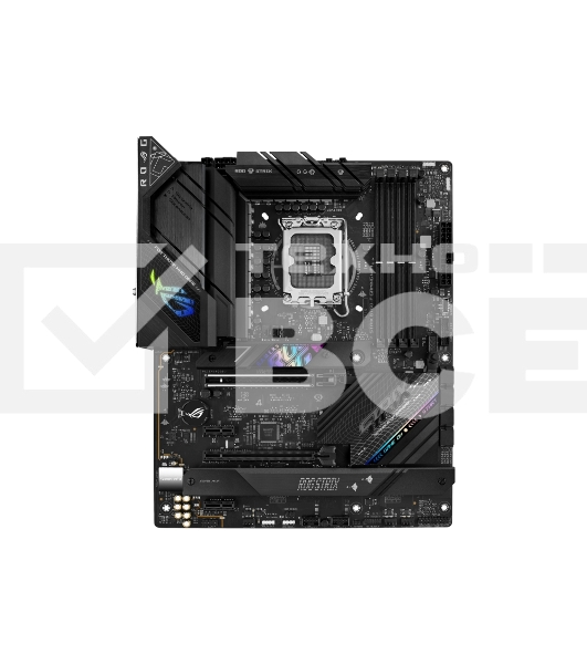 Материнская плата ASUS ROG STRIX B760-F GAMING WIFI, LGA 1700, Intel B760, 4xDDR5, 4xSATA, 3xM.2, 1xPCI-E 5.0 x16, 1xPCI-E 3.0 x4, 1xHDMI, 1xDP, 1x 2.5Gb LAN, 1xUSB-A 3.2 Gen 2, 6xUSB-A 3.2 Gen 1, 1xUSB-C 3.2 Gen 2x2, 5x3.5 мм, 7.1, Standard-ATX