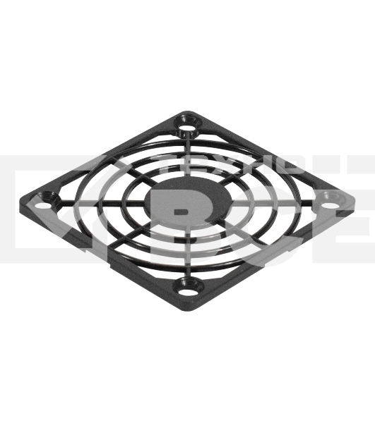 Решетка для вентилятора 60x60 ExeGate EG-060PSB (60x60 мм, пластиковая, квадратная, черная)