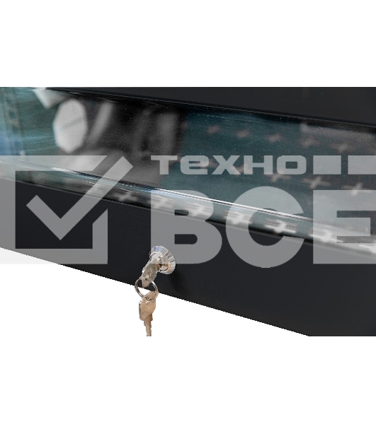 Шкаф коммутационный NTSS (NTSS-SOHO5U-BL) настенный 5U 520x140мм пер.дв.стекл несъемн.бок.пан. 80кг черный