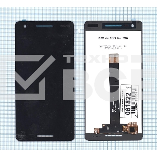 Дисплей для Nokia 2.1 черный