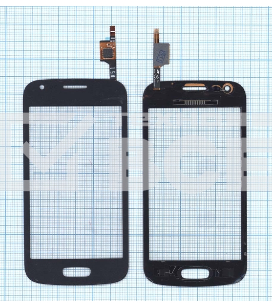 Сенсорное стекло (тачскрин) для Samsung Galaxy Ace 3 GT-S7270, черное