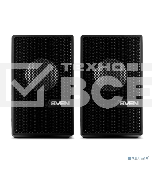Колоки SVEN АС 340, черный (6 Вт, питание USB, Bluetooth)