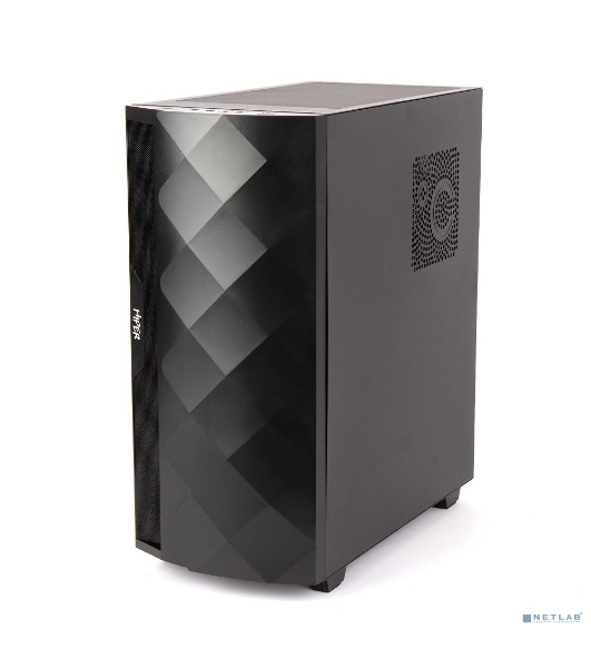 Компьютерный корпус Hiper DCB черный без БП ATX 1x120mm 1x140mm 1xUSB2.0 1xUSB3.0 audio bott PSU