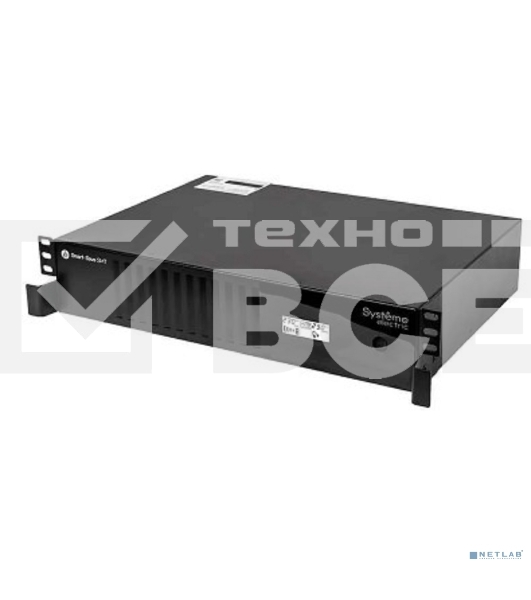 Источник бесперебойного питания Systeme Electriс Smart-Save SMT, 3000VA/1800W, RM 2U, Line-Interactive, LCD, Out: 230V 8xC13, SNMP Intelligent Slot, USB, RS-232