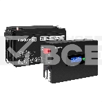 Комплект Источник бесперебойного питания EX295992RUS + батарея 65Aч EX282980RUS 1шт (инвертор, синус, для котла, PF=1, настенный) ExeGate IdealSine SR-600.LCD.2SH <600VA/600W, чистая синусоида, цветной LCD-дисплей, 2*Schuko, крепление настенное, Black> + , фото2