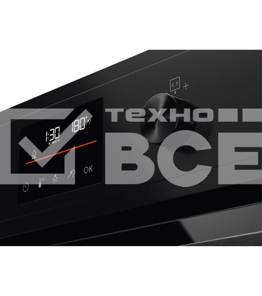 Духовой шкаф электрический Electrolux EOD4P57H черный