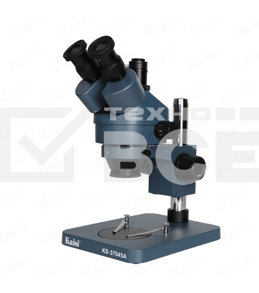 Тринокулярный микроскоп Kaisi KS-37045A Industrial Blue