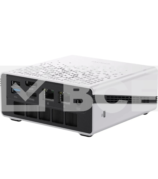Компьютер Chuwi Ubox  AMD Ryzen 5 6600H(3.3Ghz)/16384Mb/512PCISSDGb/Int:AMD Radeon/BT/WiFi/war 1y/1.35kg/Iron Gray/Win11Home + DDR5 (SODIMM MAX 64GB)(RAM slot*2)/USB2.0*1/USB3.2G1*3/Type-C*1(DP,PD)/HDMI*1/DP*1/RJ45*2/WIFI6,BT5.