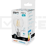 Лампа филам. Gauss Filament 9Вт цок.:E27 груша св.свеч.бел.нейт. (упак.:10шт) (22229), фото4