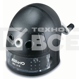 Точилка для карандашей механическая Kw-Trio 314A Робот 1 отверстие 8мм пластик ассорти