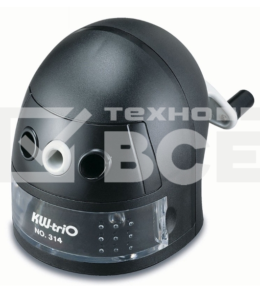 Точилка для карандашей механическая Kw-Trio 314A Робот 1 отверстие 8мм пластик ассорти
