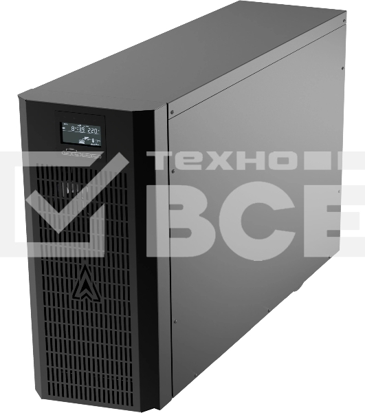 Источник бесперебойного питания Импульс ФОРА 6000, 6000Вт, 6000ВА, черный