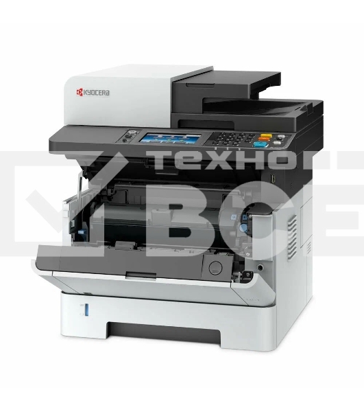 МФУ лазерное Kyocera Ecosys M2040dn (Азия) (1102S33AX0), A4, ч/б, печ. до 40 стр/мин., скан. до 40 стр/мин. (ч/б) 23 стр/мин. (цвет), 1200 x 1200 dpi (печать) 600x600dpi (скан.), USB, RJ-45 (старт.картр. TK-1178)
