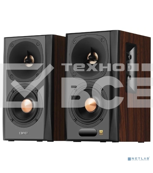 Колонки Edifier S360DB Brown (2.1,70W RMS, дерево, Bluetooth 4.1,ДУ)